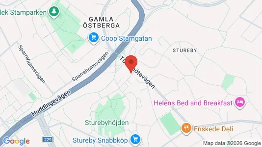 Apartments for rent i Stockholm South - kort over placeringen