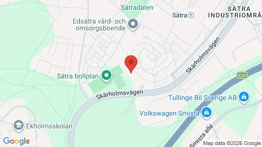 Apartments for rent i Stockholm South - kort over placeringen