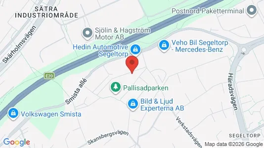 Apartments for rent i Huddinge - kort over placeringen