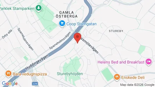 Apartments for rent i Stockholm South - kort over placeringen