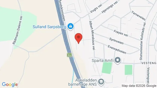 Apartments for rent i Sarpsborg - kort over placeringen