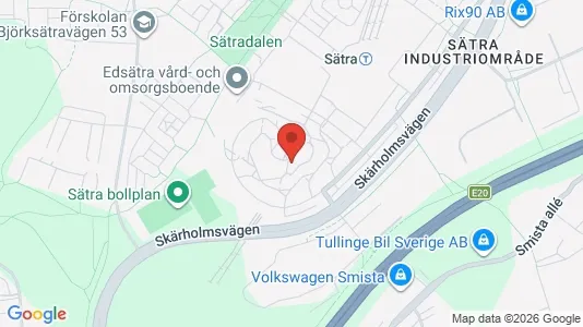 Apartments for rent i Stockholm South - kort over placeringen