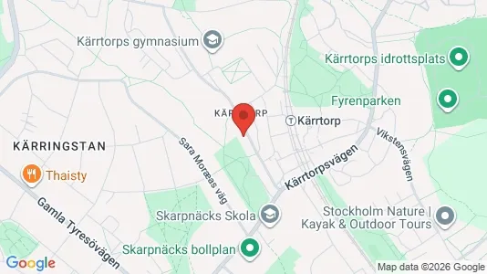Apartments for rent i Stockholm South - kort over placeringen