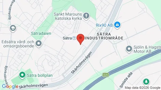 Apartments for rent i Stockholm South - kort over placeringen