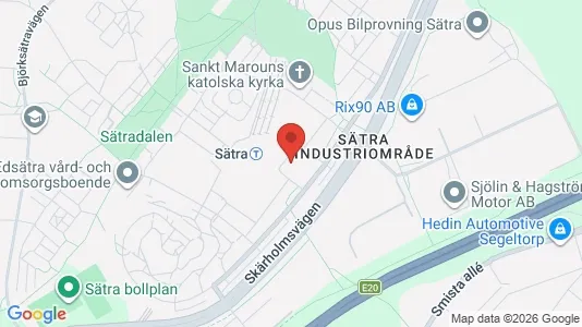 Apartments for rent i Stockholm South - kort over placeringen