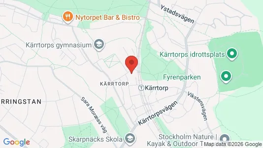 Apartments for rent i Stockholm South - kort over placeringen
