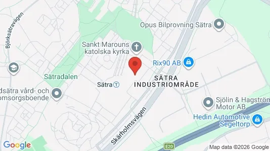 Apartments for rent i Stockholm South - kort over placeringen