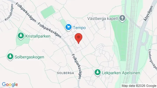 Apartments for rent i Stockholm South - kort over placeringen