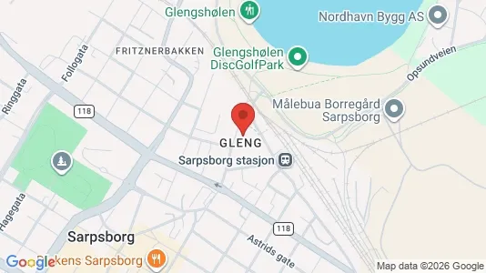 Apartments for rent i Sarpsborg - kort over placeringen