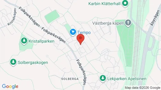 Apartments for rent i Stockholm South - kort over placeringen