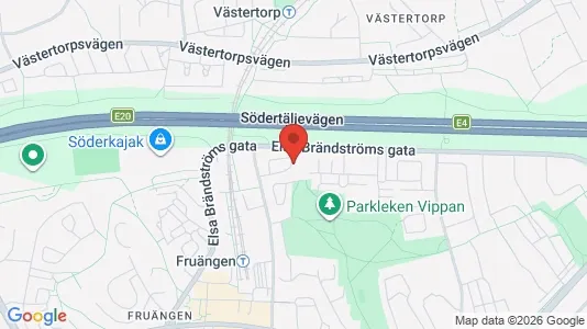 Apartments for rent i Stockholm South - kort over placeringen