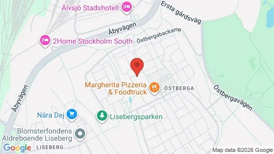 Apartments for rent i Stockholm South - kort over placeringen