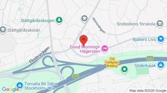 Apartments for rent i Stockholm South - kort over placeringen