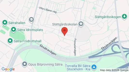 Apartments for rent i Stockholm South - kort over placeringen