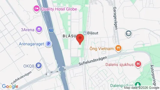 Apartments for rent i Stockholm South - kort over placeringen