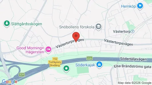 Apartments for rent i Stockholm South - kort over placeringen