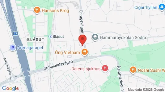 Apartments for rent i Stockholm South - kort over placeringen