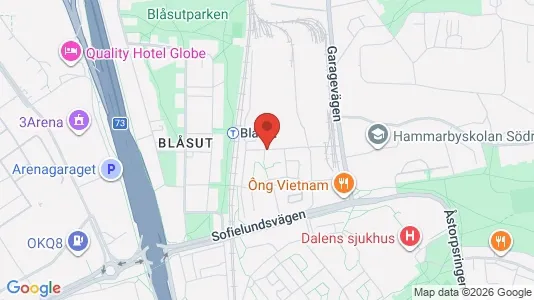 Apartments for rent i Stockholm South - kort over placeringen