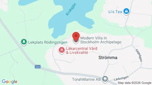 Apartments for rent i Värmdö - kort over placeringen