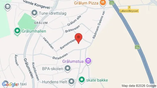 Rooms for rent i Sarpsborg - kort over placeringen