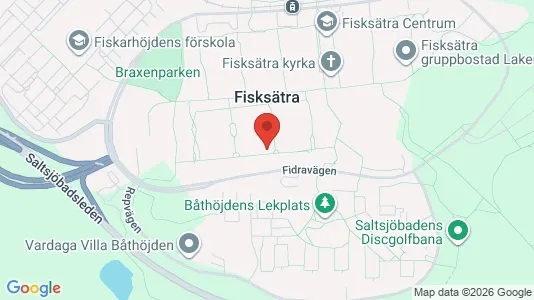 Apartments for rent i Nacka - kort over placeringen