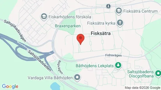 Apartments for rent i Nacka - kort over placeringen