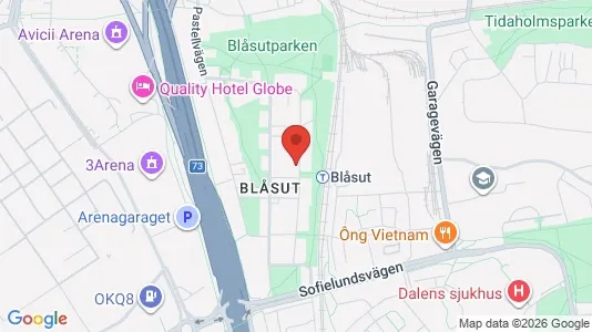 Apartments for rent i Stockholm South - kort over placeringen