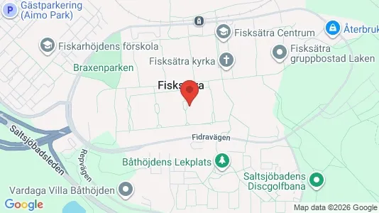 Apartments for rent i Nacka - kort over placeringen