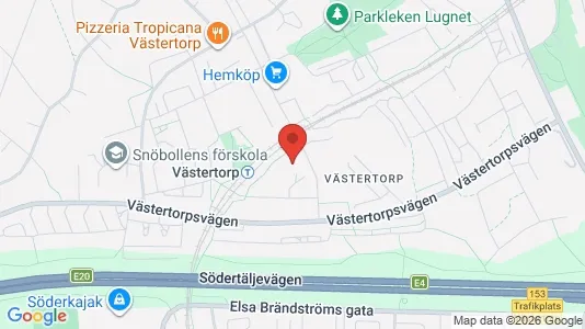Apartments for rent i Stockholm South - kort over placeringen