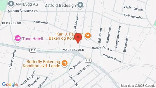 Apartments for rent i Sarpsborg - kort over placeringen