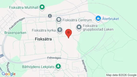 Rooms for rent i Nacka - kort over placeringen