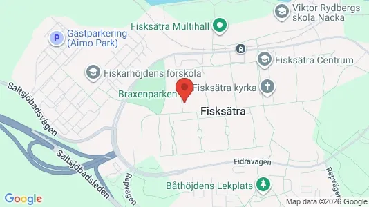 Apartments for rent i Nacka - kort over placeringen