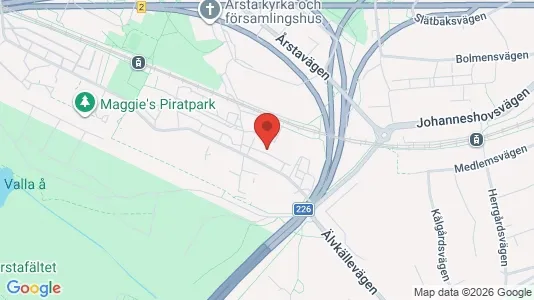 Apartments for rent i Hammarbyhamnen - kort over placeringen