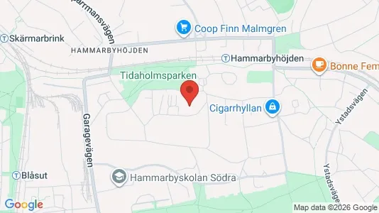 Apartments for rent i Stockholm South - kort over placeringen