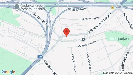 Apartments for rent i Hammarbyhamnen - kort over placeringen