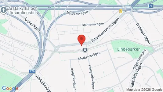 Apartments for rent i Hammarbyhamnen - kort over placeringen