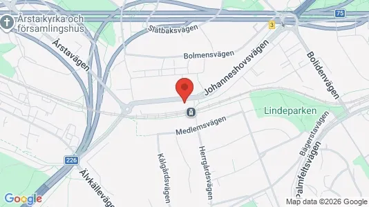 Apartments for rent i Hammarbyhamnen - kort over placeringen