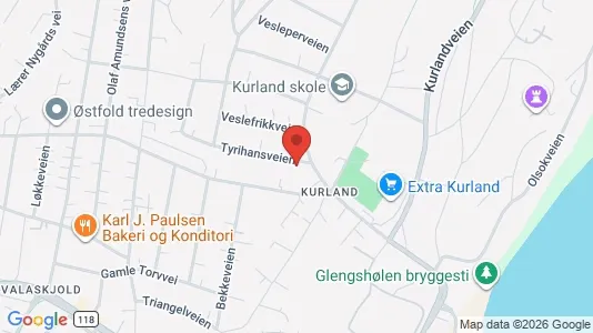Apartments for rent i Sarpsborg - kort over placeringen