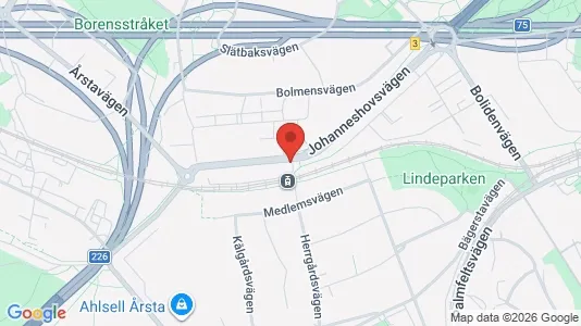 Apartments for rent i Hammarbyhamnen - kort over placeringen