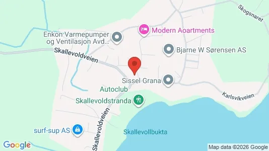 Apartments for rent i Tønsberg - kort over placeringen