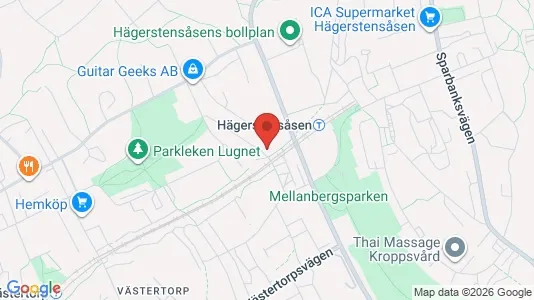 Apartments for rent i Stockholm South - kort over placeringen