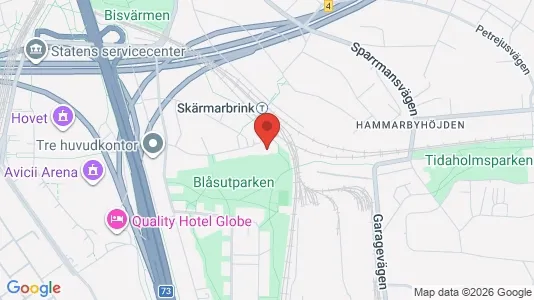 Apartments for rent i Stockholm South - kort over placeringen