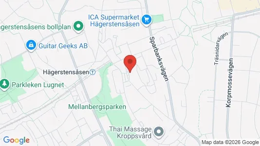 Apartments for rent i Stockholm South - kort over placeringen