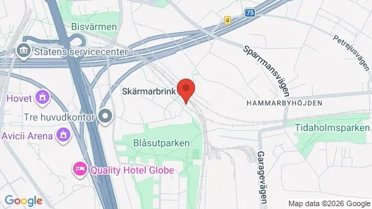 Apartments for rent i Stockholm South - kort over placeringen