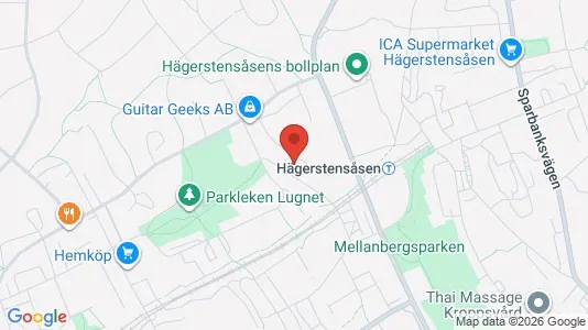 Apartments for rent i Stockholm South - kort over placeringen