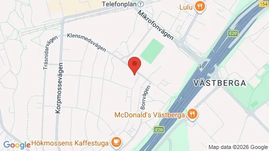 Apartments for rent i Stockholm South - kort over placeringen
