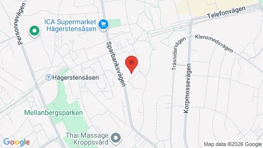 Apartments for rent i Stockholm South - kort over placeringen
