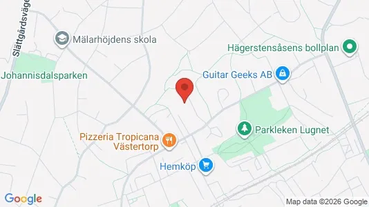 Apartments for rent i Stockholm South - kort over placeringen