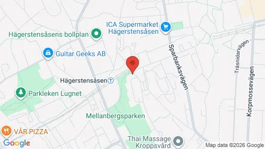 Apartments for rent i Stockholm South - kort over placeringen