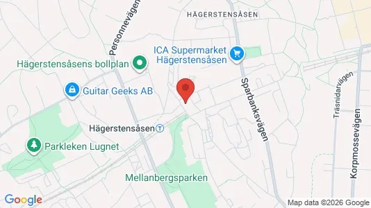 Apartments for rent i Stockholm South - kort over placeringen